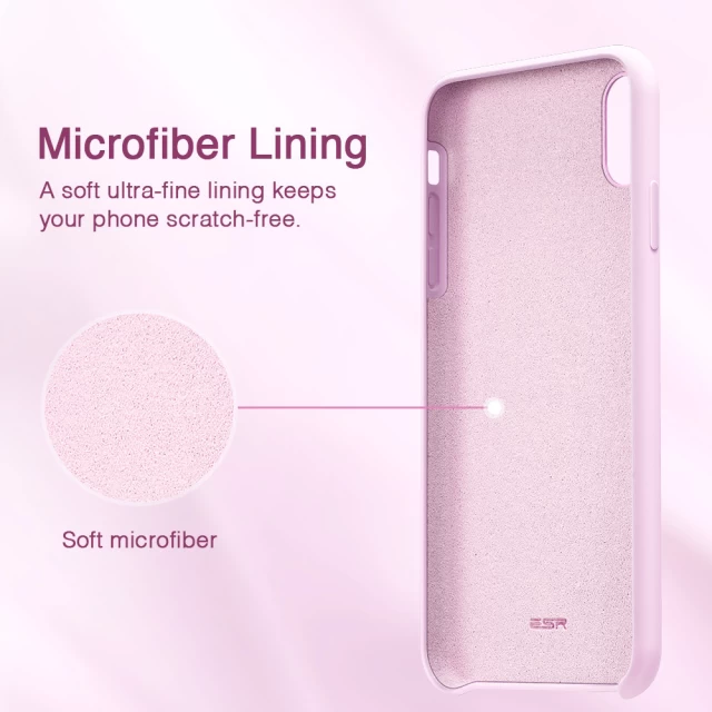Чехол ESR для iPhone XS/X Yippee Soft Pink (4894240070925)