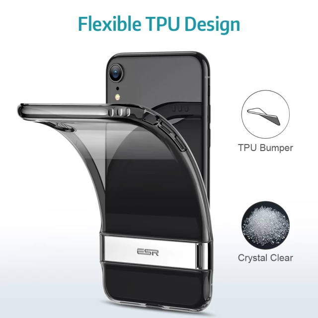 Чехол ESR для iPhone XR Air Shield Boost Clear Black (4894240071137)