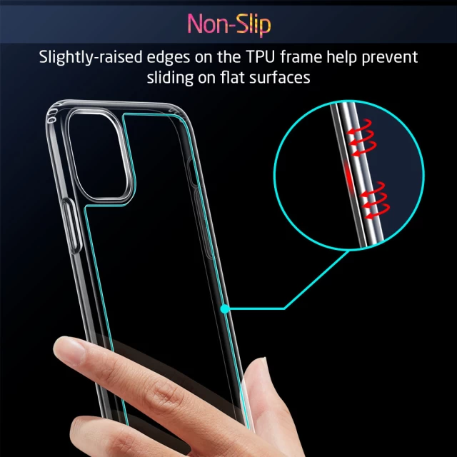 Чехол ESR для iPhone 11 Pro Max Mimic Tempered Glass Clear (3C01192420401)