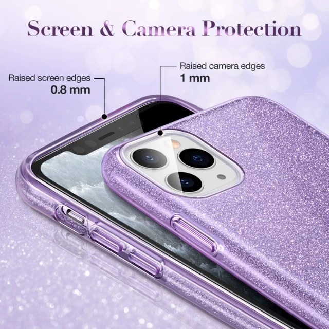 Чохол ESR для iPhone 11 Pro Makeup Glitter Purple (3C01192160302)