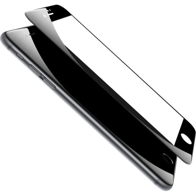 Захисне скло Baseus для iPhone SE 2020/8/7 Curved-screen PET Soft 3D Black (SGAPIPH8N-GPE01)