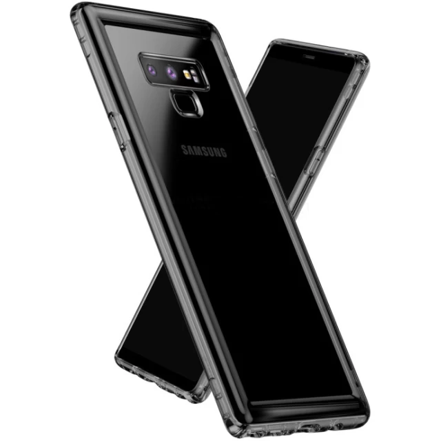 Чехол Baseus для Samsung Galaxy Note 9 Airbag Case Transparent Black (ARSANOTE9-SF01)