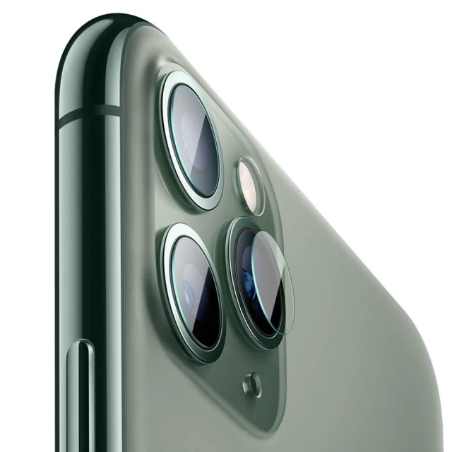 Защитное стекло Baseus для камеры iPhone 11 Pro | 11 Pro Max Camera Gem Lens Film 0.15mm Transparent (SGAPIPH58S-JT02)