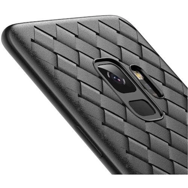 Чехол Baseus для Samsung Galaxy S9 BV Weaving Black (WISAS9-BV01)