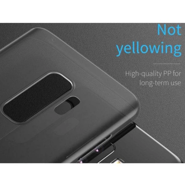 Чехол Baseus для Samsung Galaxy S9 Wing Case Gray Transparent (WISAS9-01)
