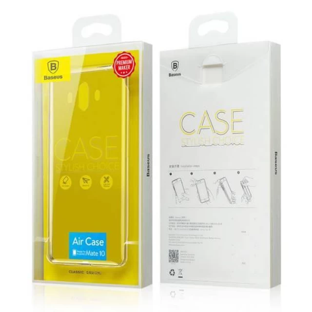 Чехол Baseus для Huawei Mate 10 Air Case Transparent (ARHWMATE10-02)