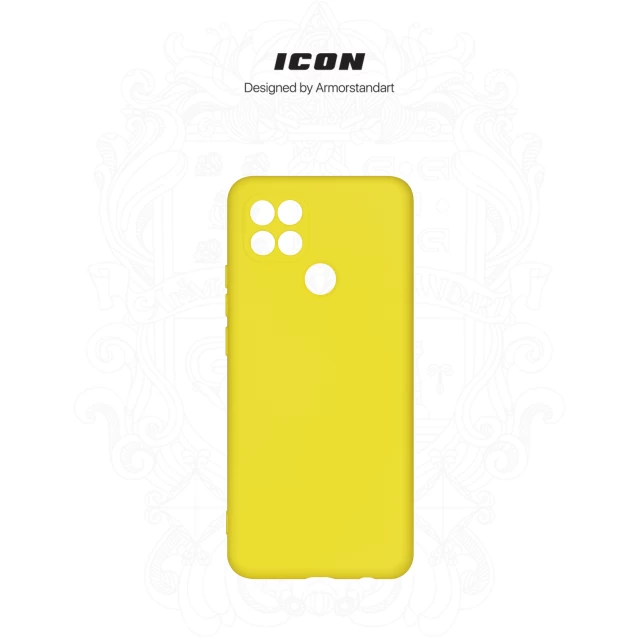 Чехол ARM ICON Case для OPPO A15/15S Yellow (ARM58543)