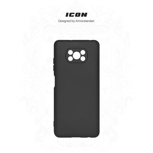 Чохол ARM ICON Case для Xiaomi Poco X3/Poco X3 Pro Black (ARM58582)