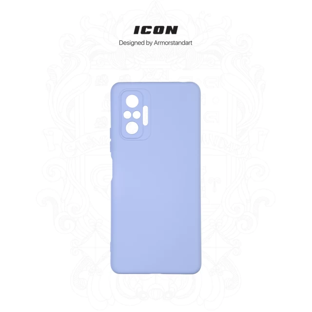 Чехол ARM ICON Case для Xiaomi Redmi Note 10 Pro Lavender (ARM59601)