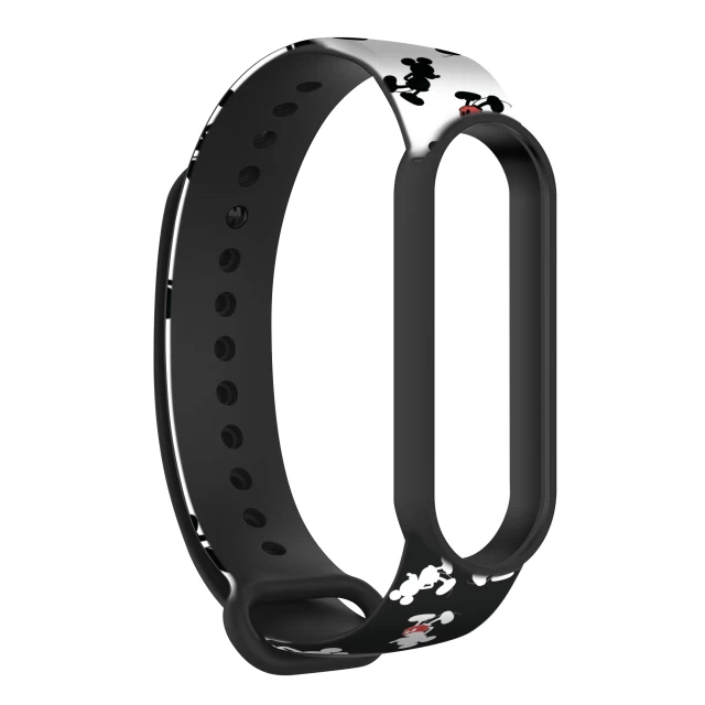 Ремінець ARM Cartoon для Xiaomi Mi Band 6/5 Mickey Siluet Black (ARM59256)