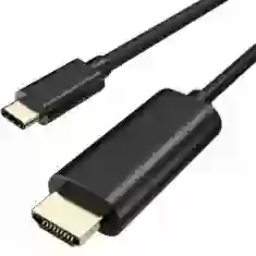 Шнур Upex USB Type-C - HDMI 1,8m (UP10117)
