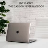 Чехол Upex Crystal для MacBook Pro 13.3 M1/M2 (2016-2022) Grey (UP1110)