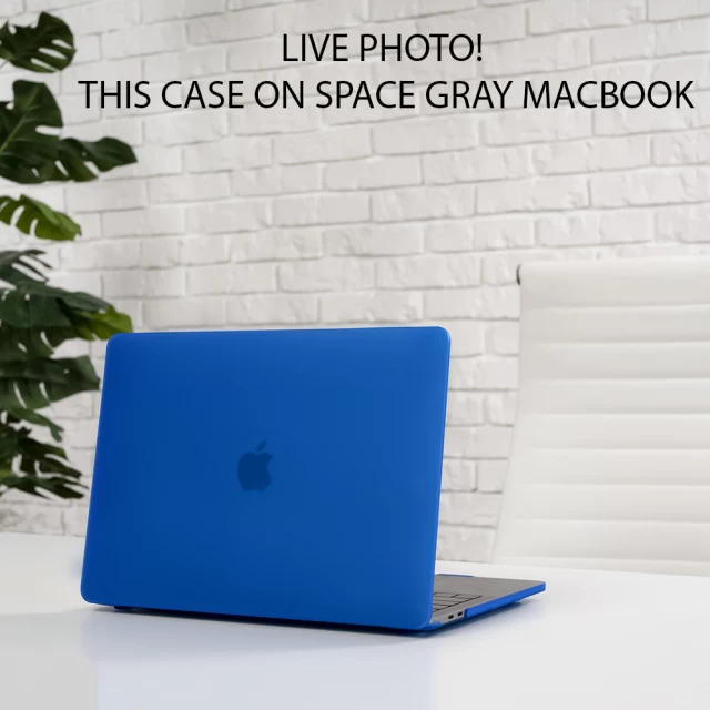 Чехол Upex Hard Shell для MacBook Air M1 13.3 (2018-2020) Blue (UP2216)