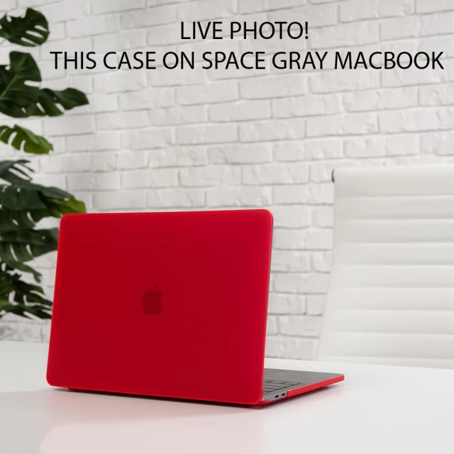 Чохол Upex Hard Shell для MacBook Pro 16 M1/M2 2021 | 2022 | 2023 Red (UP2292)