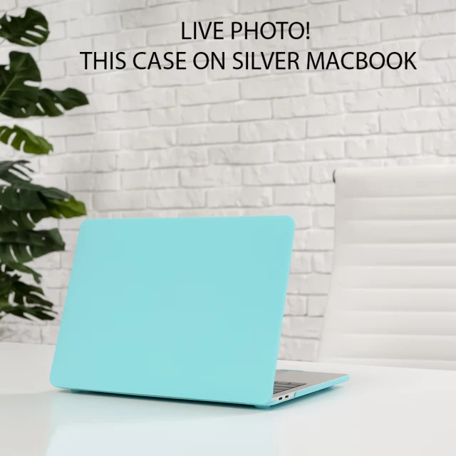 Чехол Upex Hard Shell для MacBook Air M1 13.3 (2018-2020) Tiffany (UP2223)