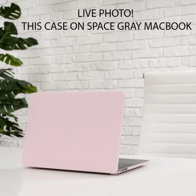 Чохол Upex Hard Shell для MacBook Pro 16 M1/M2 2021 | 2022 | 2023 Pink Sand (UP2300)