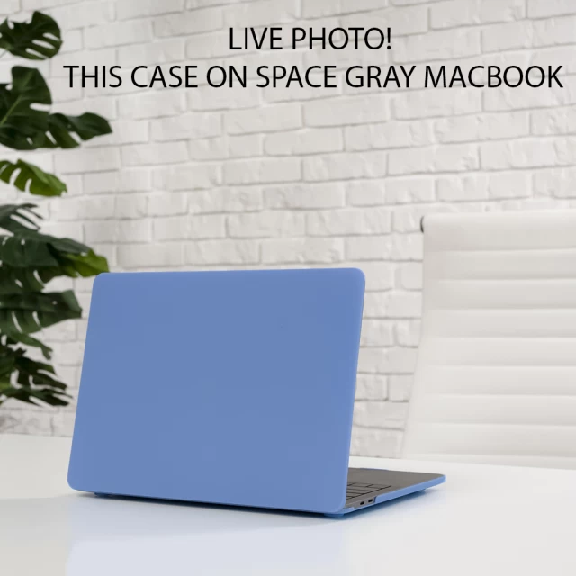 Чехол Upex Hard Shell для MacBook Air M1 13.3 (2018-2020) Lavender Gray (UP2228)