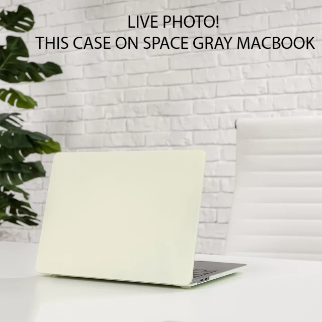 Чехол Upex Hard Shell для MacBook Pro 13.3 M1/M2 (2016-2022) Mellow Yellow (UP2249)