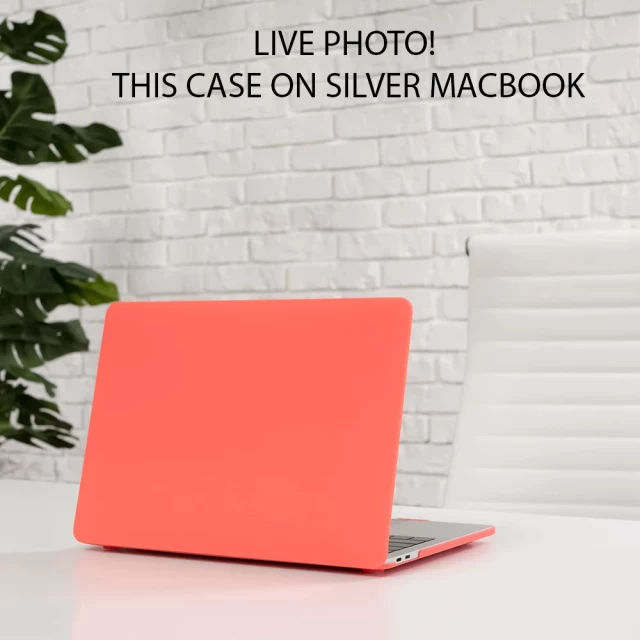 Чехол Upex Hard Shell для MacBook Air M1 13.3 (2018-2020) Coral (UP2255)