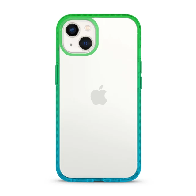 Чохол Upex ExoFrame Series для iPhone 13 mini Green Blue (UP34541)