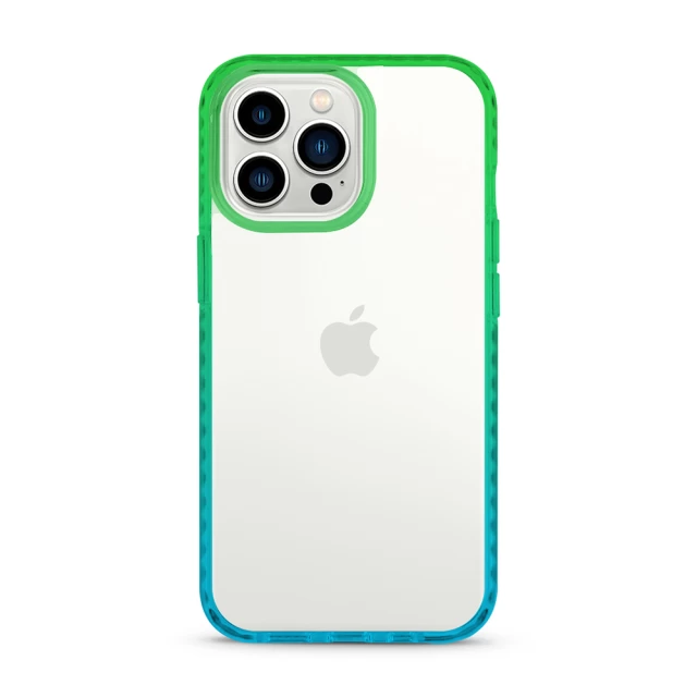 Чехол Upex ExoFrame Series для iPhone 13 Pro Green Blue (UP34559)
