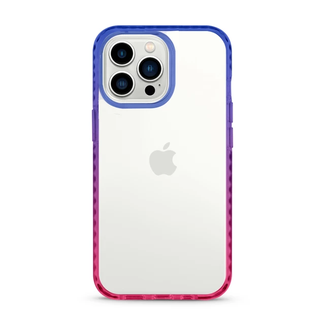 Чехол Upex ExoFrame Series для iPhone 14 Pro Max Red Blue (UP34679)
