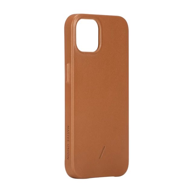 Чохол Native Union Clic Classic для iPhone 13 Pro Max Tan with MagSafe (CCLAS-BRN-NP21L)