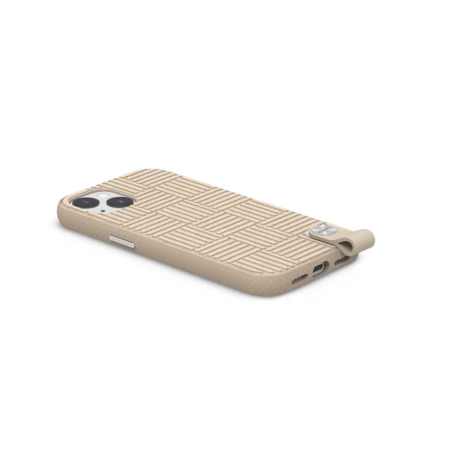 Чехол Moshi Altra Slim Hardshell Case with Wrist Strap для iPhone 13 Sahara Beige (99MO117702)