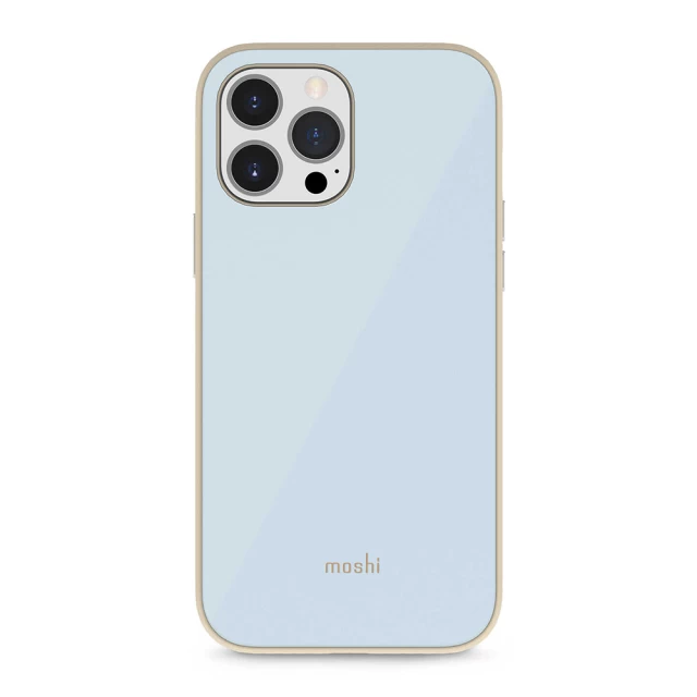 Чехол Moshi iGlaze Slim Hardshell Case для iPhone 13 Pro Adriatic Blue (99MO132522)