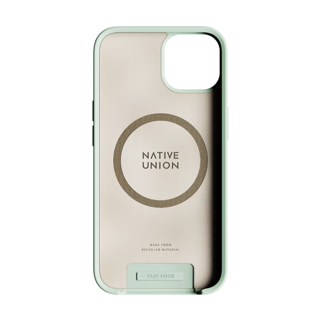 Чохол Native Union Clic Pop для iPhone 13 Pro Max Sage with MagSafe (CPOP-GRN-NP21L)