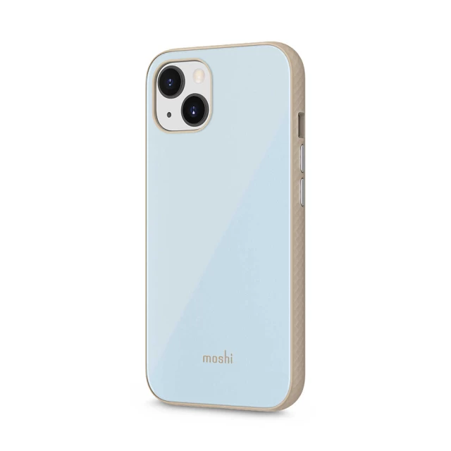 Чохол Moshi iGlaze Slim Hardshell Case для iPhone 13 Adriatic Blue (99MO132521)