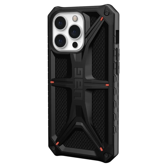 Чехол UAG Monarch для iPhone 13 Pro Kevlar Black (113151113940)