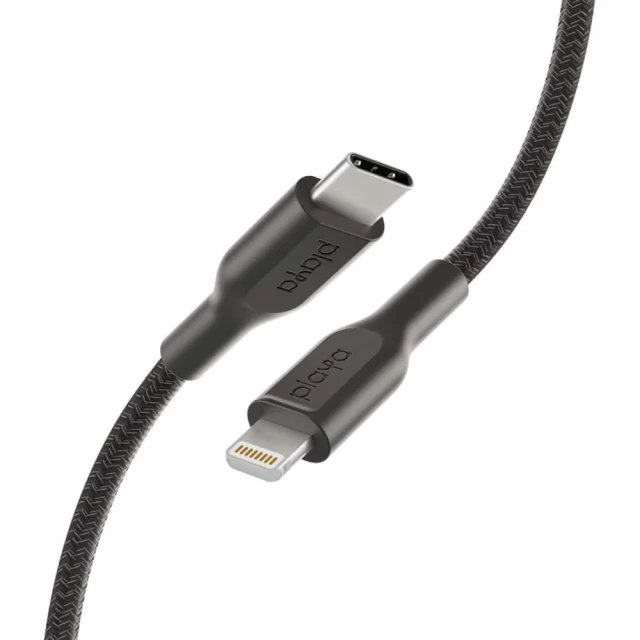 Кабель Belkin Playa USB-С - Lightning Black 1m (PMBK1004BT1MPBB)