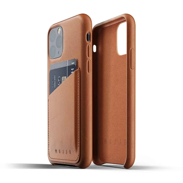 Чехол MUJJO для iPhone 11 Pro Full Leather Wallet Tan (MUJJO-CL-002-TN)