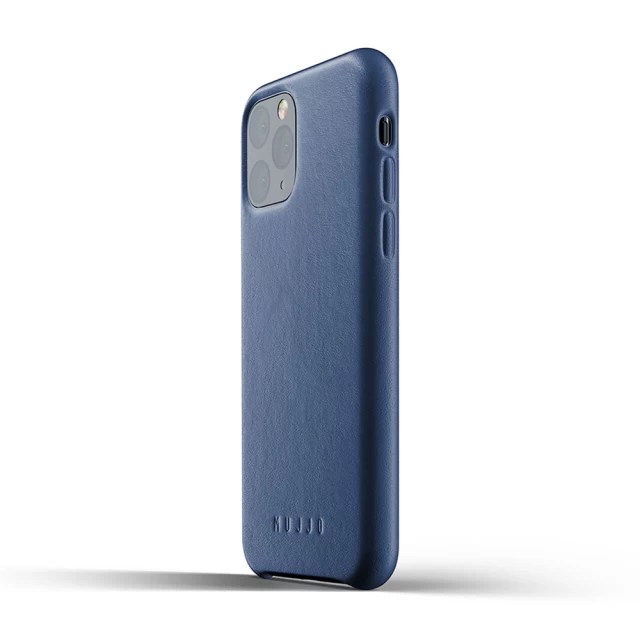 Чехол MUJJO для iPhone 11 Pro Max Full Leather Monaco Blue (MUJJO-CL-003-BL)