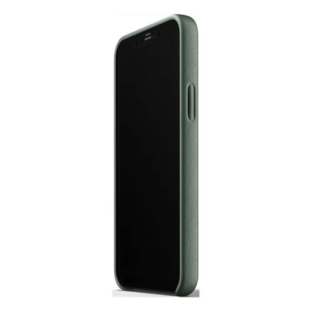 Чехол MUJJO для iPhone 12 | 12 Pro Full Leather Slate Green (MUJJO-CL-007-SG)