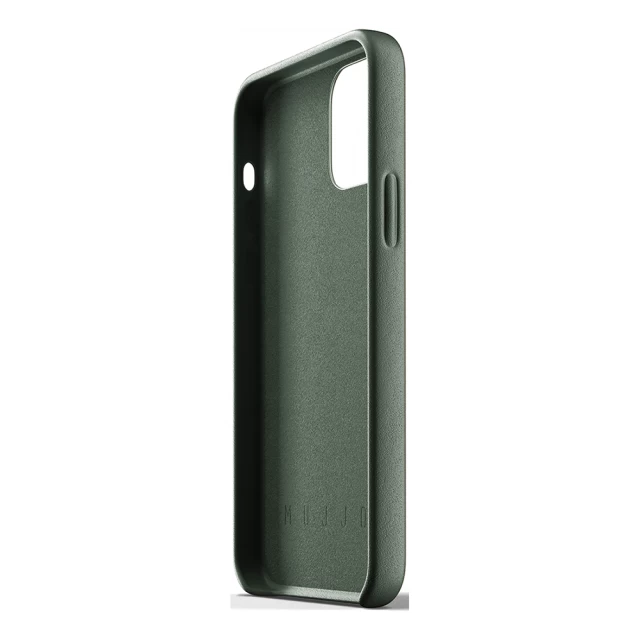 Чехол MUJJO для iPhone 12 | 12 Pro Full Leather Slate Green (MUJJO-CL-007-SG)