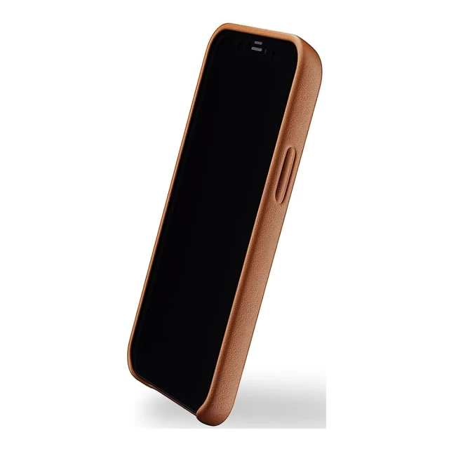 Чехол MUJJO для iPhone 12 | 12 Pro Full Leather Tan (MUJJO-CL-007-TN)