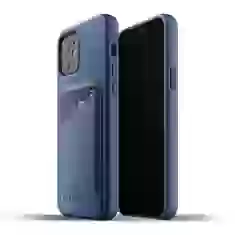 Чехол MUJJO для iPhone 12 | 12 Pro Full Leather Wallet Monaco Blue (MUJJO-CL-008-BL)