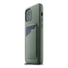 Чохол MUJJO для iPhone 12 | 12 Pro Full Leather Wallet Slate Green (MUJJO-CL-008-SG)