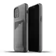 Чехол MUJJO для iPhone 12 | 12 Pro Full Leather Wallet Slate Green (MUJJO-CL-008-SG)