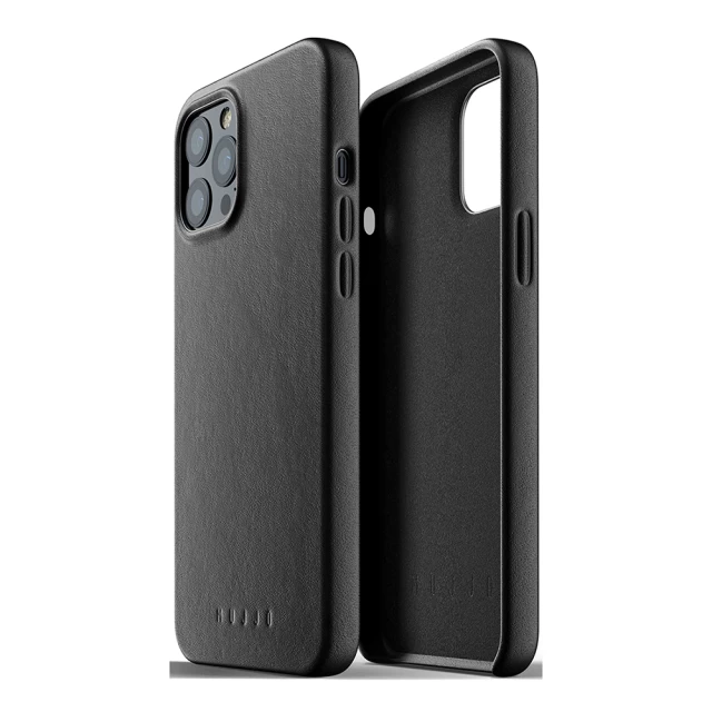 Чехол MUJJO для iPhone 12 Pro Max Full Leather Black (MUJJO-CL-009-BK)