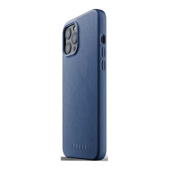 Чехол MUJJO для iPhone 12 Pro Max Full Leather Monaco Blue (MUJJO-CL-009-BL)