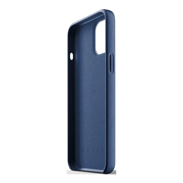 Чехол MUJJO для iPhone 12 Pro Max Full Leather Wallet Monaco Blue (MUJJO-CL-010-BL)
