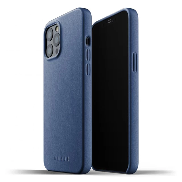 Чохол MUJJO для iPhone 12 mini Full Leather Monaco Blue (MUJJO-CL-013-BL)