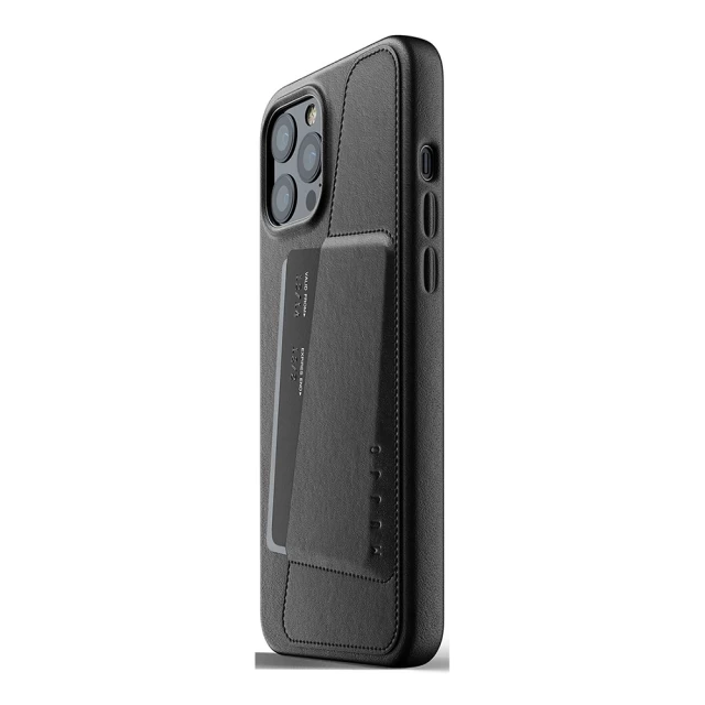 Чохол MUJJO для iPhone 12 mini Full Leather Wallet Black (MUJJO-CL-014-BK)