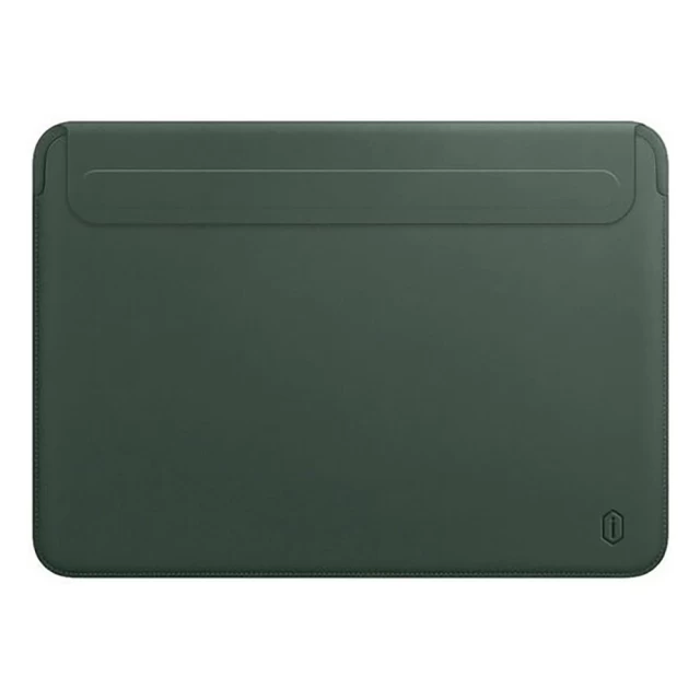 Чехол-папка WIWU Skin Pro Stand Sleeve для MacBook Pro 14 M1/M2 2021 | 2022 | 2023 Green