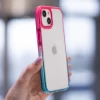 Чехол Upex ExoFrame Series для iPhone 13 mini Blue Pink (UP34540)