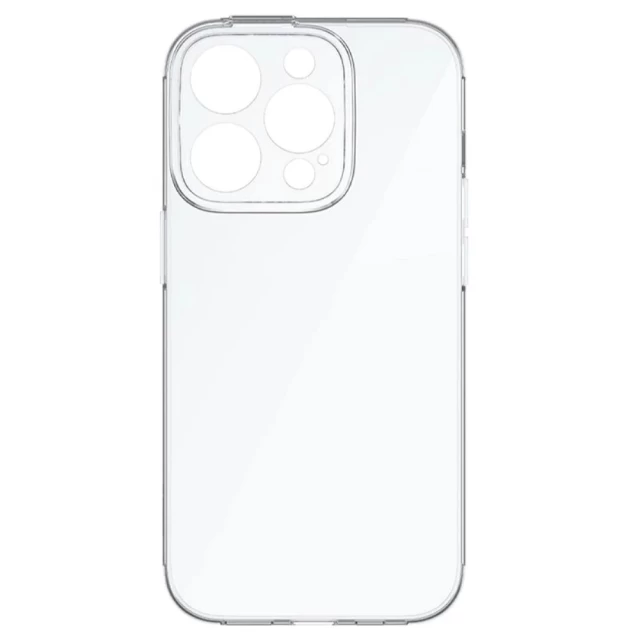Чехол силиконовый Baseus Simple Series II для iPhone 15 Pro Max Transparent (P60151105201-03)