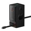 Мережевий зарядний пристрій Baseus PowerCombo Digital PowerStrip 65W USB-C Black (PSLR000301)